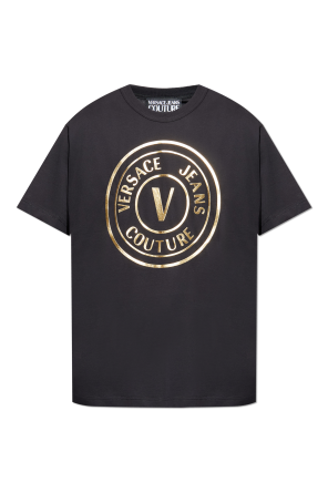 【関税＆送料込み】Versace Printed T-Shirt 関税/送料無料】VERSACE*新作*Cool Fit Tshirt VERSACE